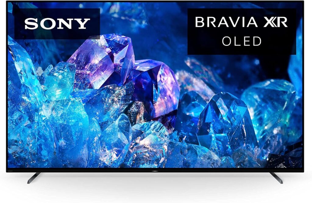 Sony 55 Inch 4K Ultra HD TV A80K Series: BRAVIA XR OLED Smart Google TV with Dolby Vision HDR and Exclusive Features for The Playstation® 5 XR55A80K- 2022 Model (Renewed)