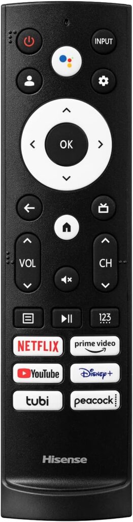 Hisense 75-Inch Class A6 Series 4K UHD Smart Google TV with Alexa Compatibility, Dolby Vision HDR, DTS Virtual X, Sports  Game Modes, Voice Remote, Chromecast Built-in (75A6H)