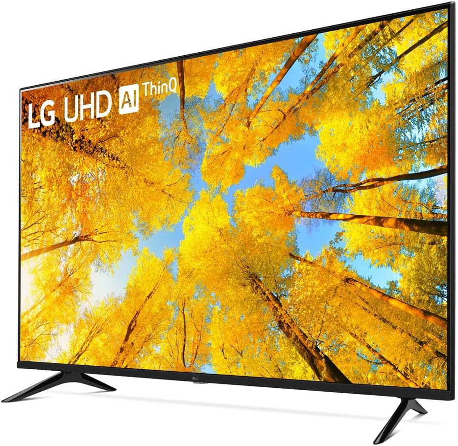 LG 75UQ7590PUB 75 Inch HDR 4K UHD Smart TV 2022 Bundle with 2 YR CPS Enhanced Protection Pack