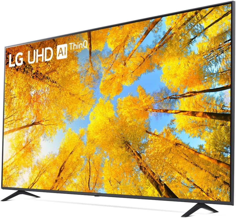 LG 75UQ7590PUB 75 Inch HDR 4K UHD Smart TV 2022 Bundle with 2 YR CPS Enhanced Protection Pack