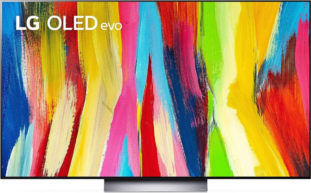 LG C2 Series 77-Inch Class OLED evo Smart TV OLED77C2PUA, 2022 - AI-Powered 4K TV, Alexa Built-in