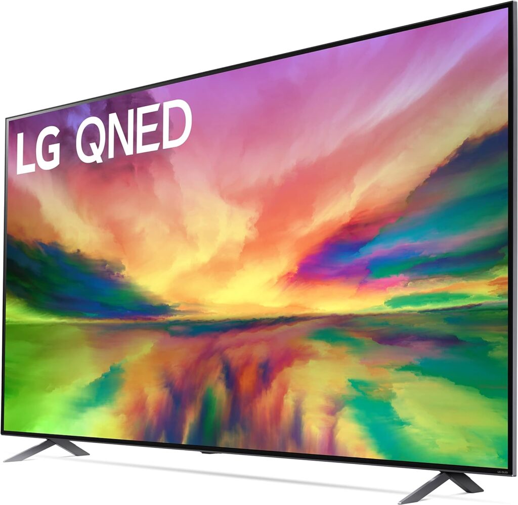 LG QNED80 Series 75-Inch Class QNED Mini LED Smart TV 4K Processor Smart Flat Screen TV for Gaming with Magic Remote AI-Powered 75QNED80URA, 2023 with Alexa Built-in,Black