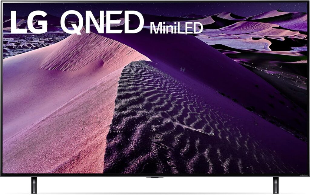 LG QNED85 Series 65-Inch Class QNED Mini-LED Smart TV 65QNED85UQA, 2022 - AI-Powered 4K TV, Alexa Built-In,Black