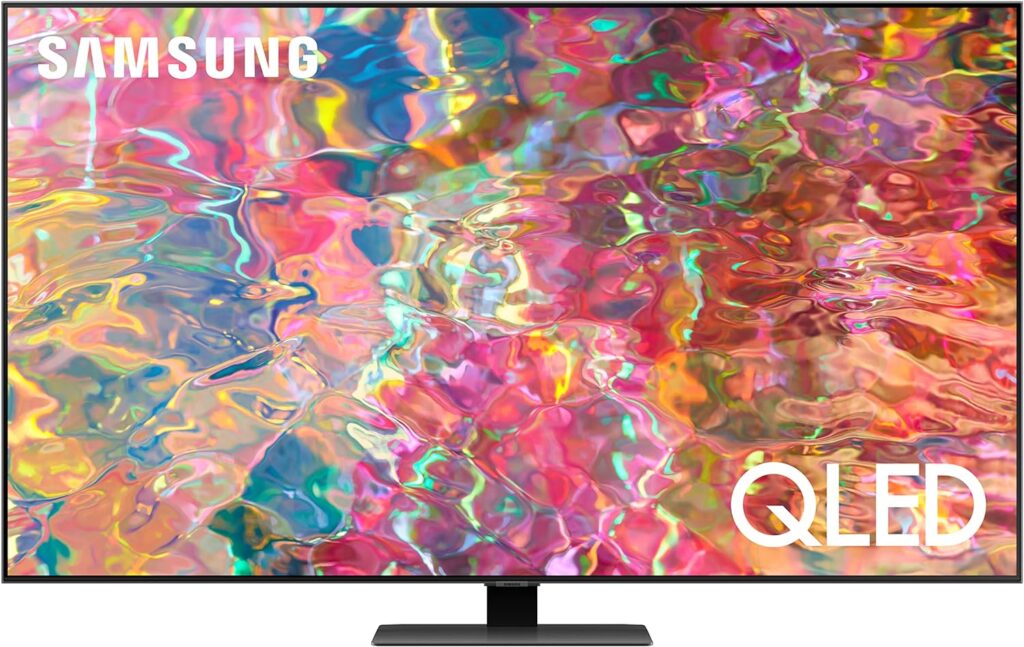 SAMSUNG 75-Inch Class QLED Q80B Series - 4K UHD Direct Full Array Quantum HDR 8X Smart TV with Alexa Built-in (QN75Q80BAFXZA, 2022 Model)