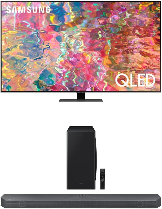 SAMSUNG 75-Inch Class QLED Q80B Series - 4K UHD Direct Full Array Quantum HDR 8X Smart TV with Alexa Built-in (QN75Q80BAFXZA, 2022 Model)