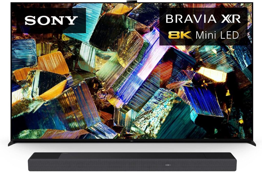 Sony 75 Inch 4K Ultra HD TV Z9K Series:BRAVIA XR 8K Mini LED Smart Google TV, Dolby Vision HDR, Exclusive Features for PS 5 XR75Z9K-2022 w/HT-A7000 7.1.2ch Dolby Atmos Sound Bar Surround Home Theater