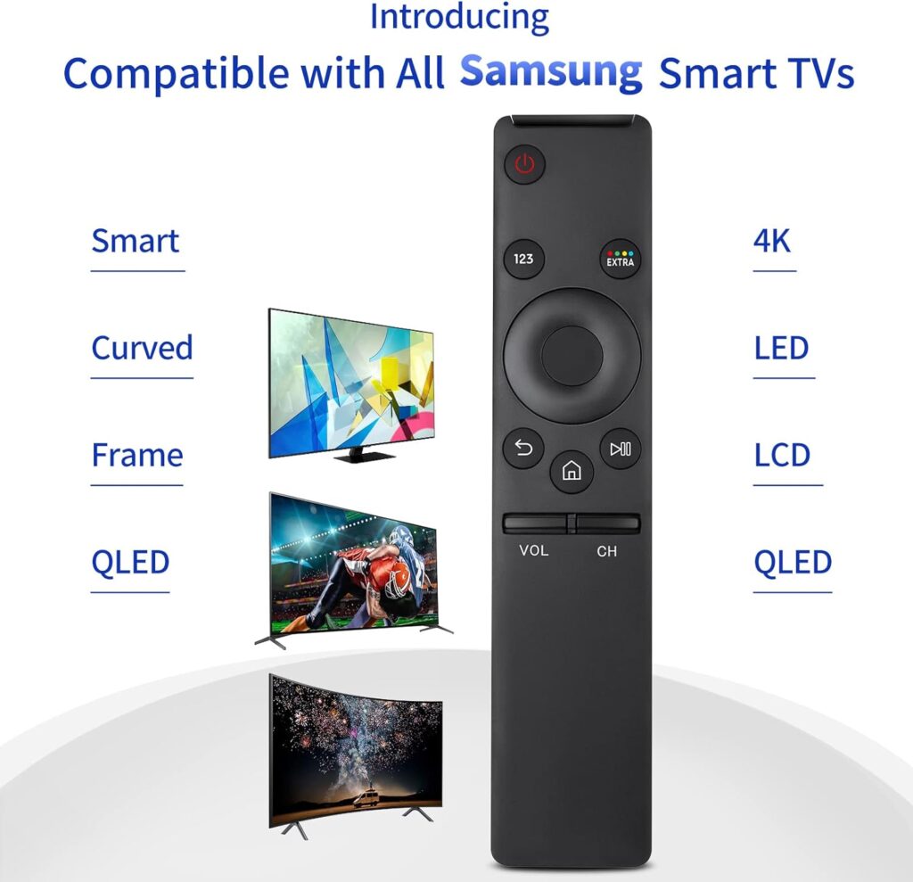 Universal Smart TV Remote Control for Samsung Smart TV,LED,LCD HDTV-One for All Samsung TV